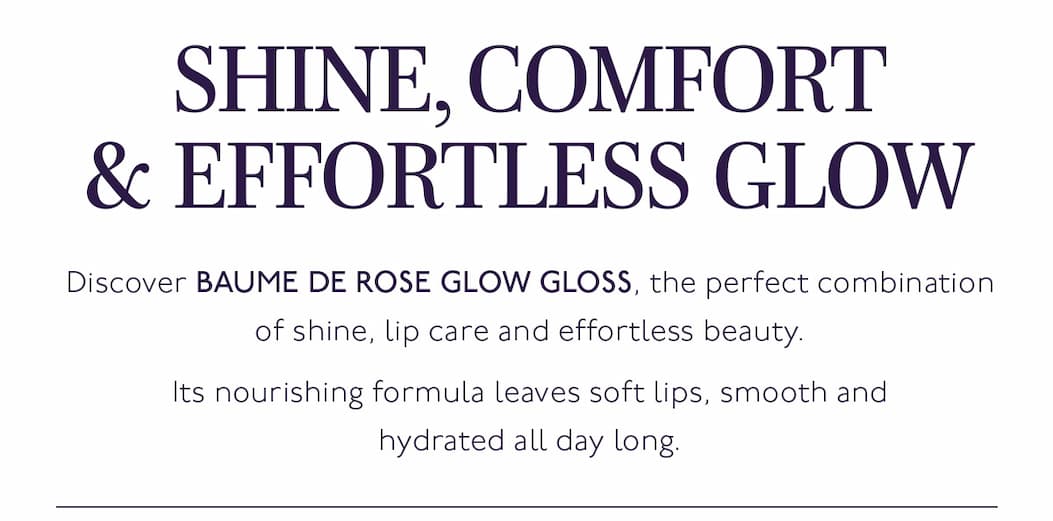 Meet the glossy lip essential