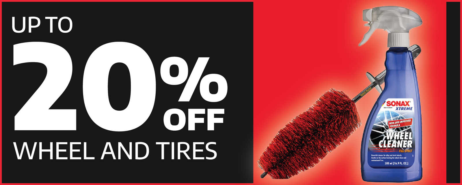 Up To 20% Off Wheel & Tire Products