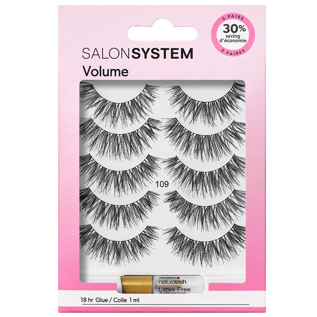 Image of Salon System Naturalash Texture 109 Multipack (5 Pairs)