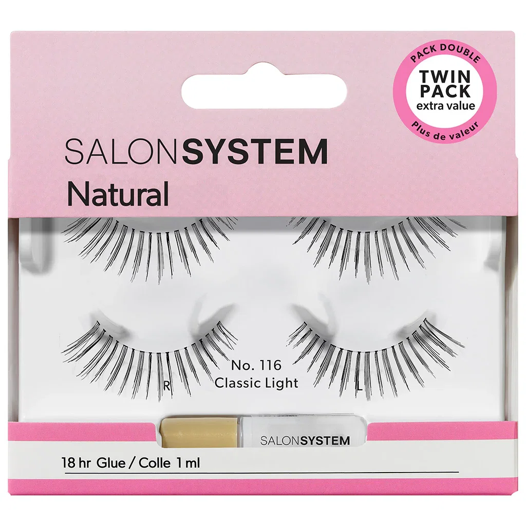 Image of Salon System Naturalash 116 Black Natural (TWIN PACK)
