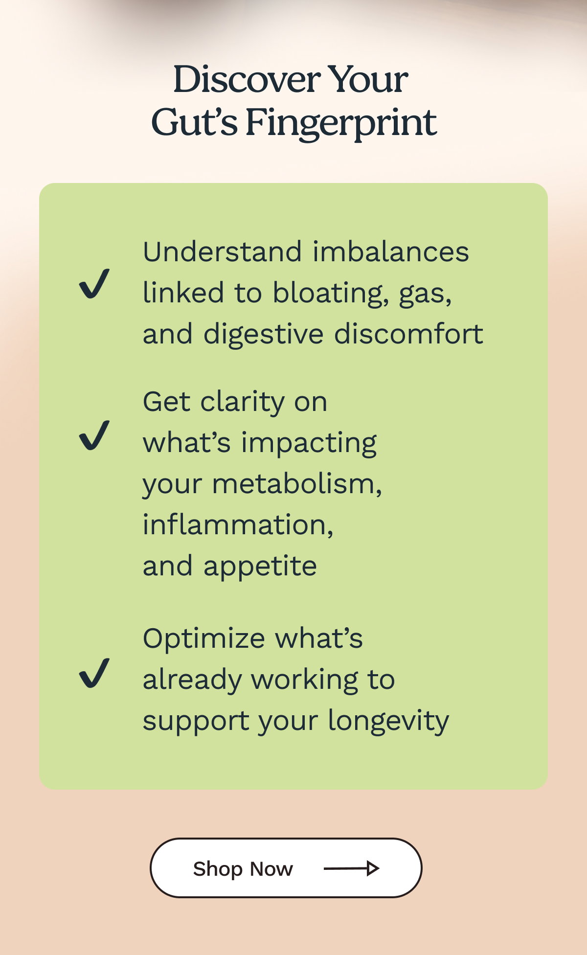 Discover Your Gut's Fingerprint