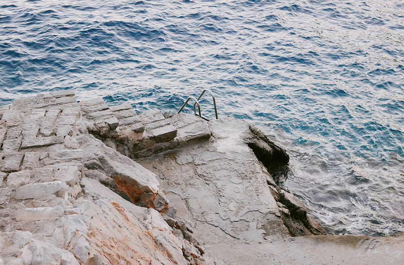Ocean waves at dawn