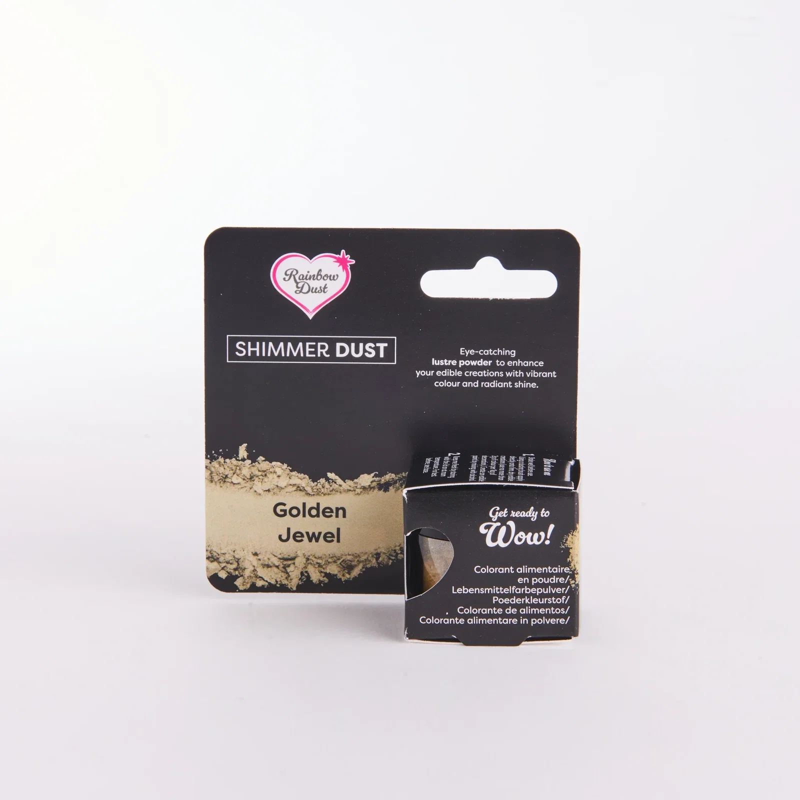 Image of Shimmer Dust, Lustrepulver i gullfarge - Golden Jewel, 3g