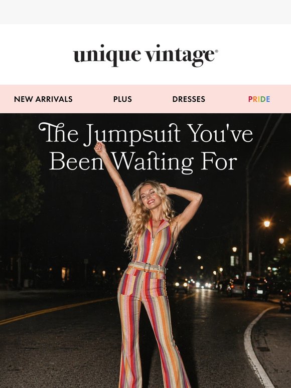The Jumpsuit you've been waiting for.
