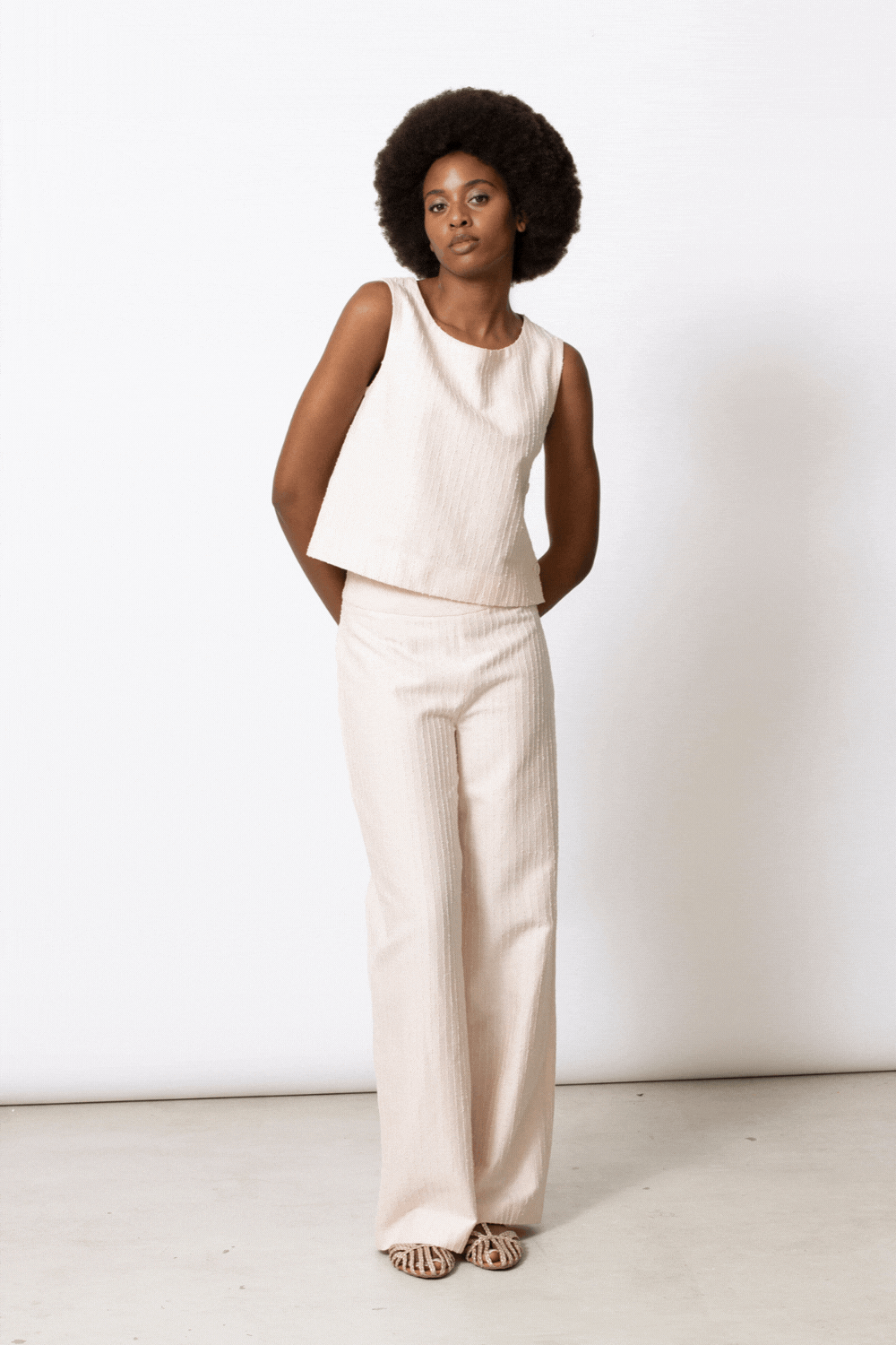 RADIO nude broek