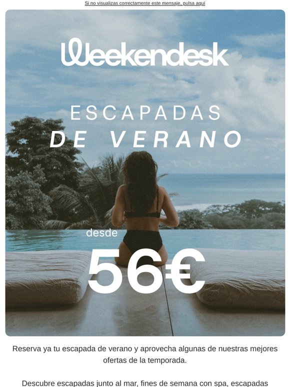 Las mejores ofertas de verano desde 56€