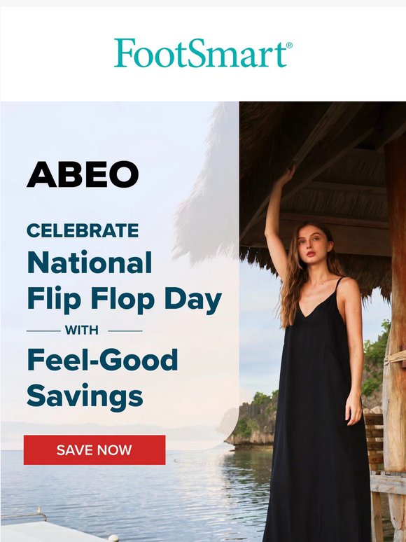 Celebrate Flip Flop Day with ABEO ☀️