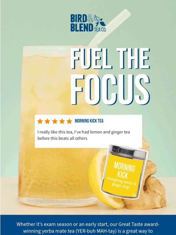 Kickstart your day like no other ⚡