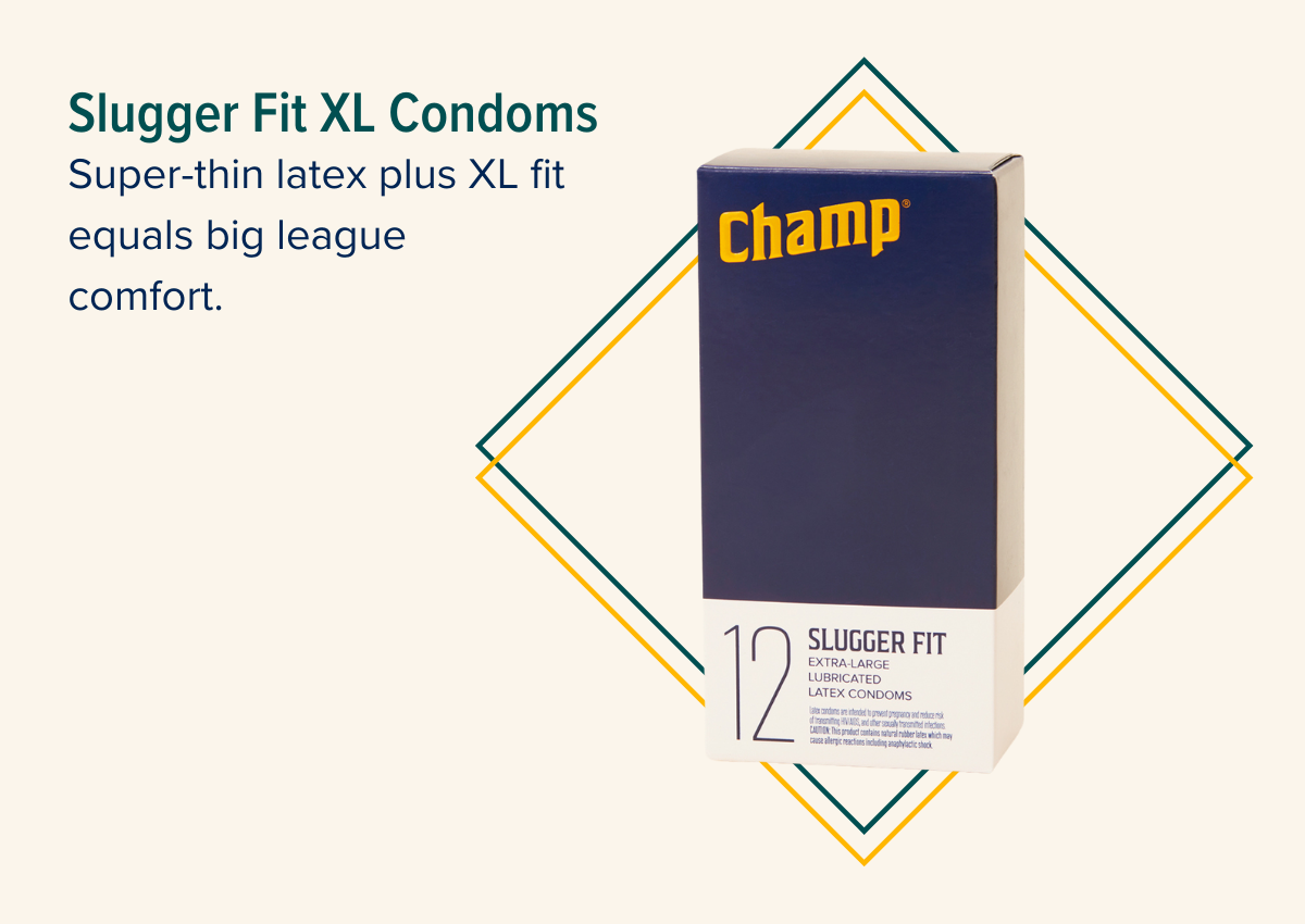 WS11 - Slugger Fit XL Condoms