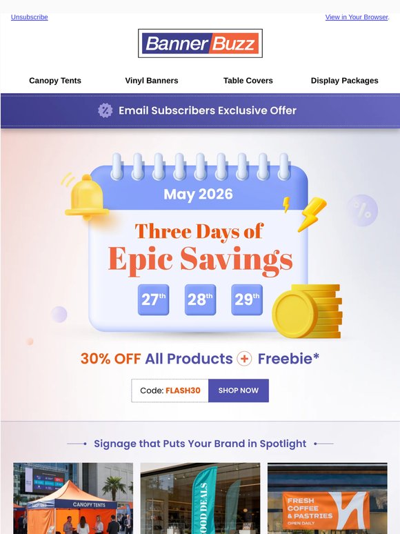 Subscriber Perk: 30% OFF Sitewide + Freebie