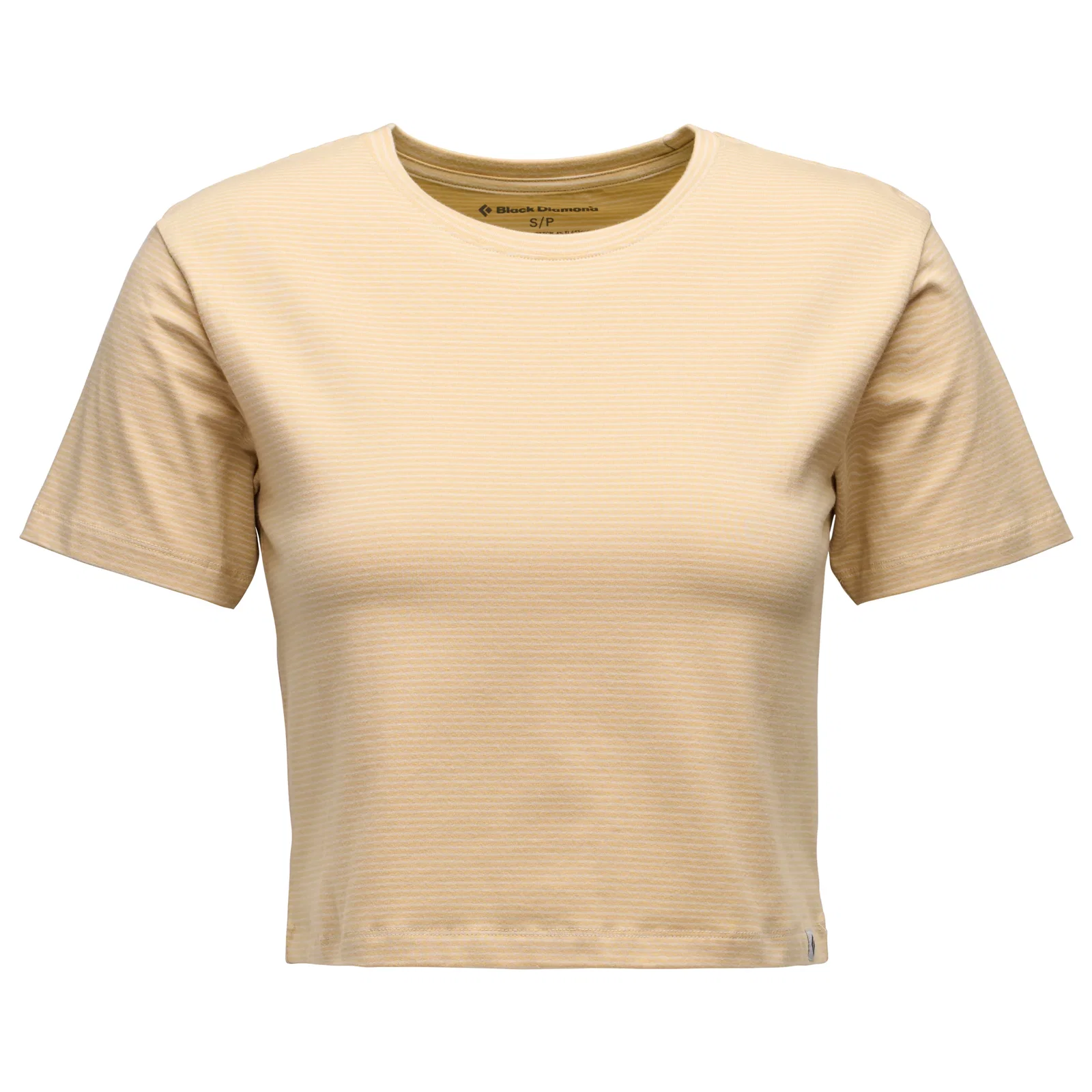 Image of BD Stripe Crop Short Sleeve Tee