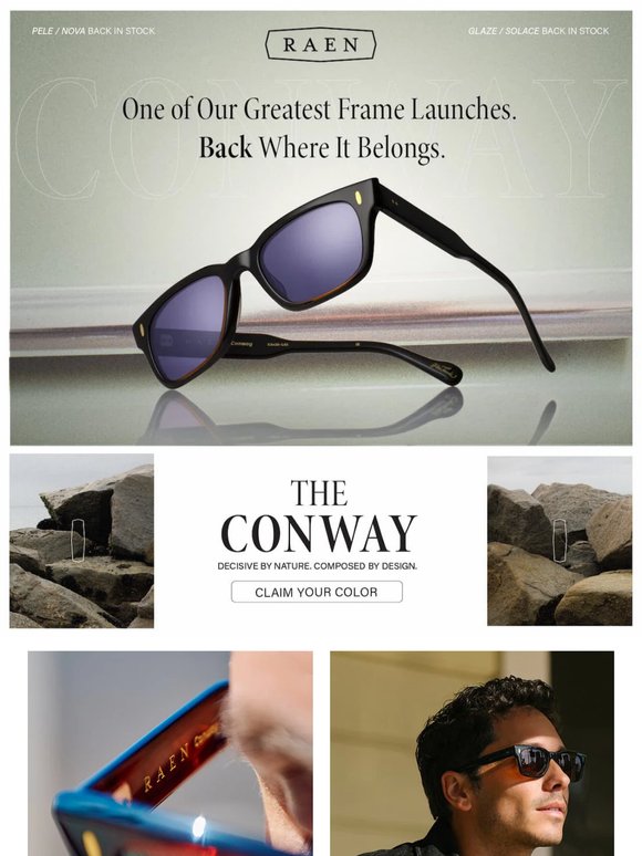 Conway is back in stock ⚡ Get the classic you've been waiting for!