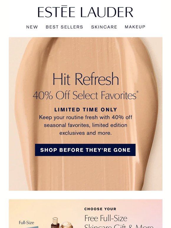 Sunny Days Ahead ☀️ 40% Off Select Favorites