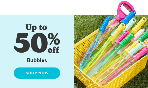 UPTO 50% Off Bubble Shop Now