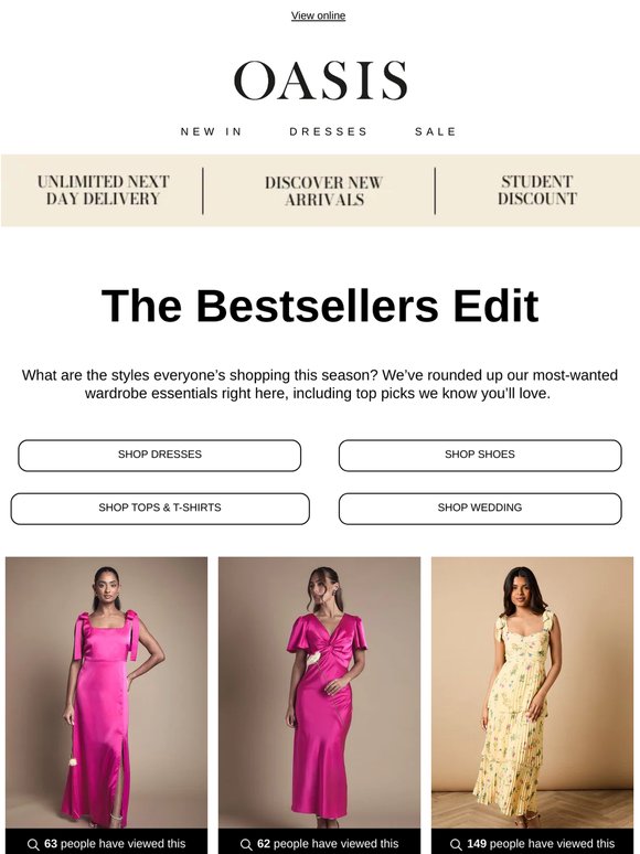 Sought-After Styles Inside