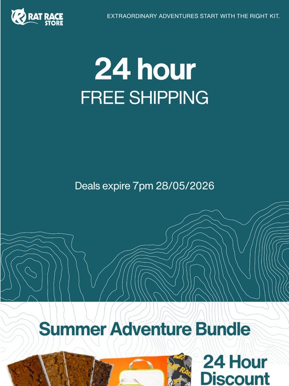 24 Hour Free Shipping on all orders