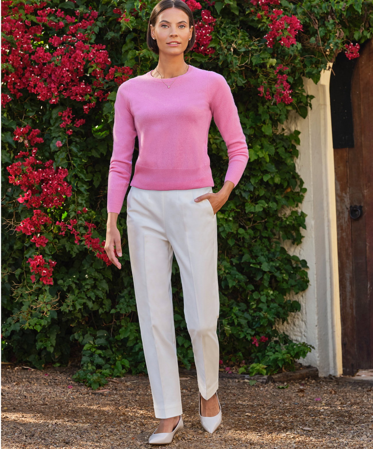 Cashmere Cropped Sweater