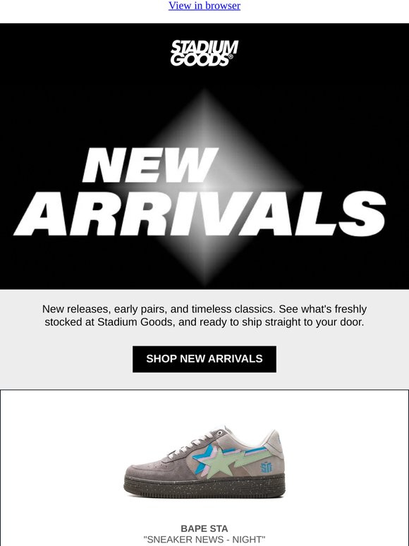 Our New Arrivals