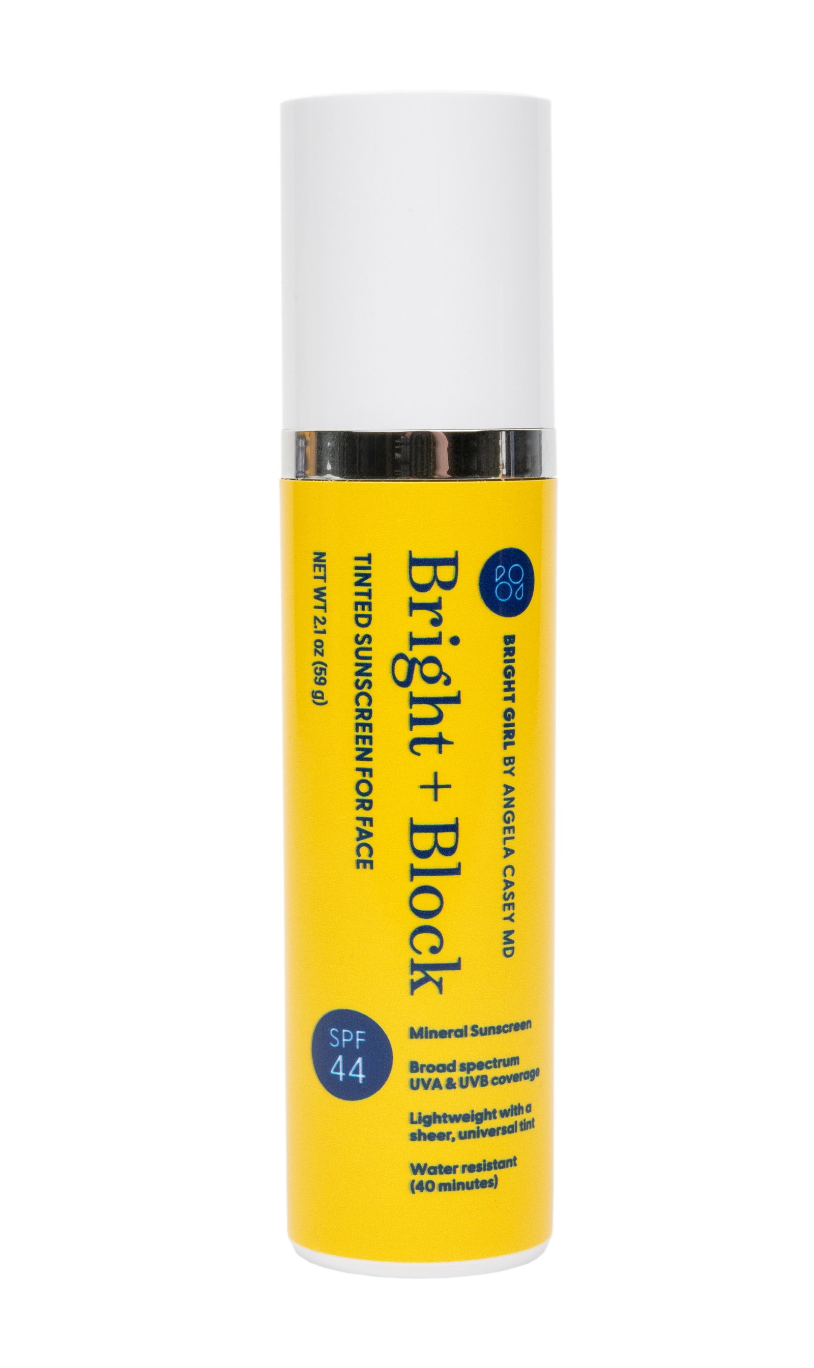 Bright Block Tinted Mineral sunscreen