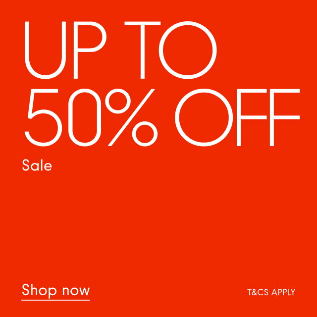 Sale Up to 50% off