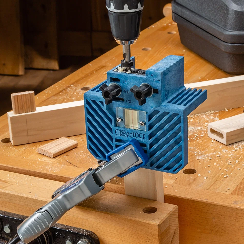 Drilling out a tenon joint
