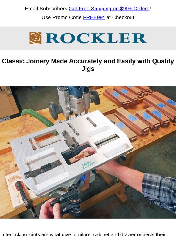 A Jig for Every Joint — Explore the Options!