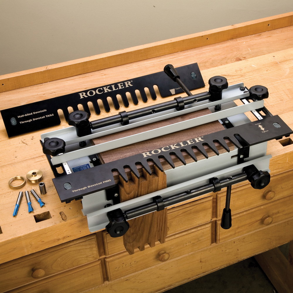 Setting up a dovetail jig