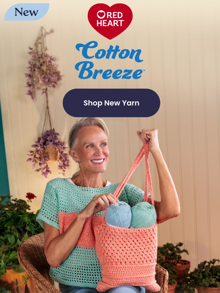 Red Heart Cotton Breeze Yarn