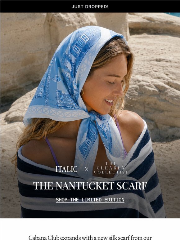 NEW: Nantucket Silk Scarf (Exclusive)