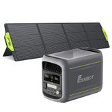 FOSSiBOT F1800 Portable Power Station + 1×SP200 200W Foldable Solar Panel