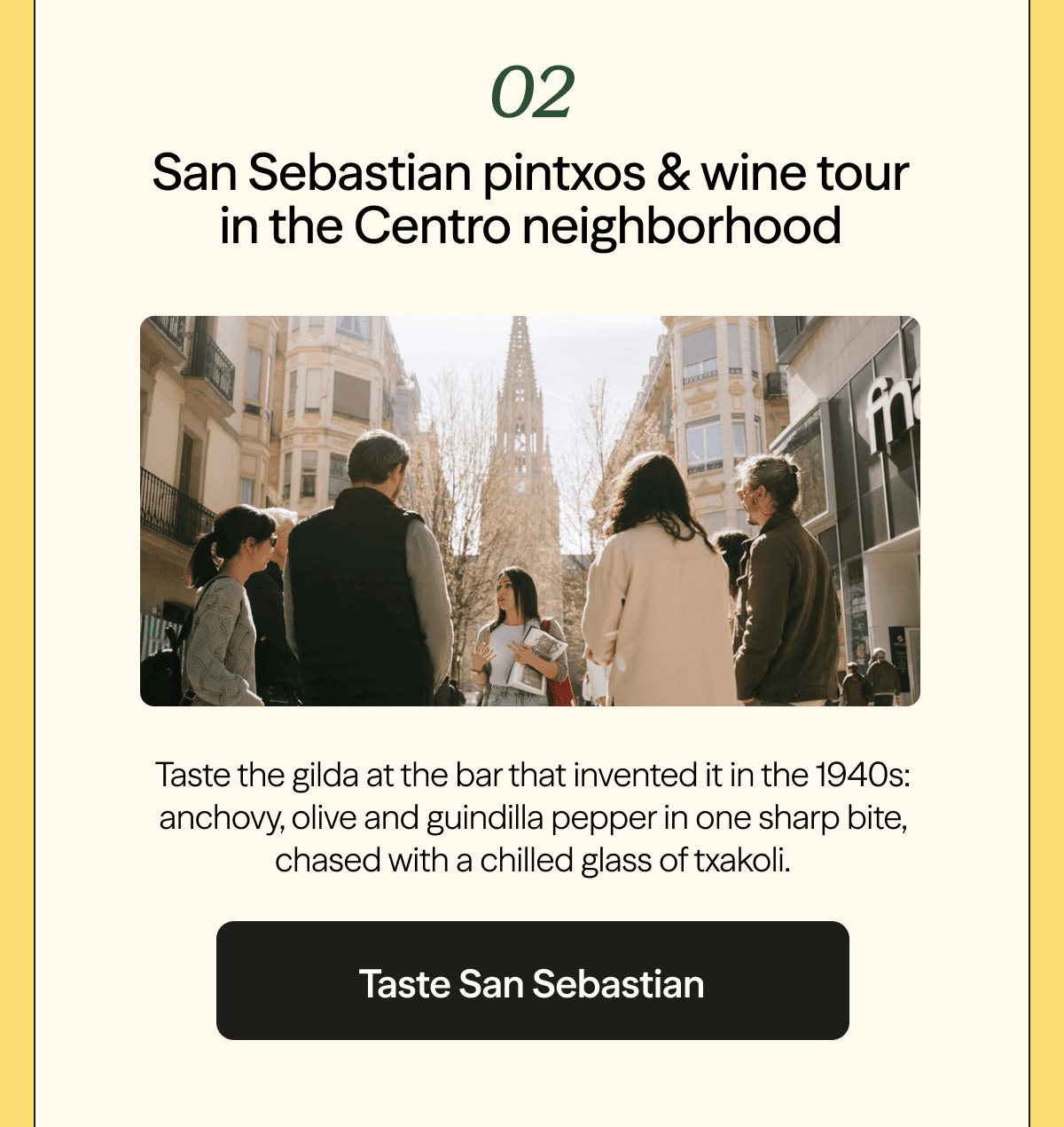 San Sebastian Pintxos & Wine Tour in a Local Neighborhood