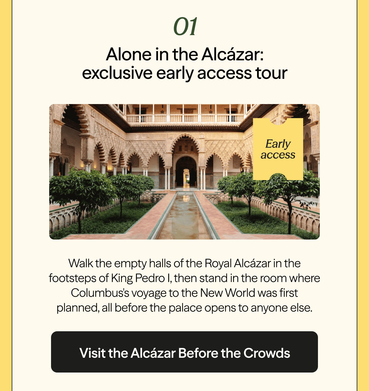 Alone in the Alcazar: Exclusive Early Access Tour