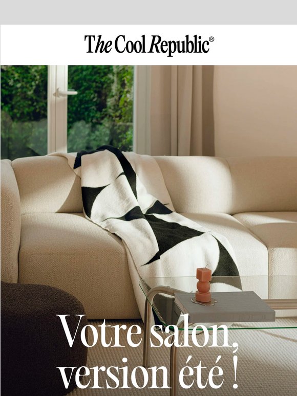 Votre salon, version été 🌴