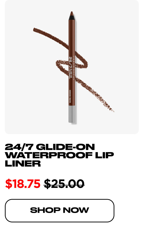 GLIDE-ON WATERPROOF LIP LINER