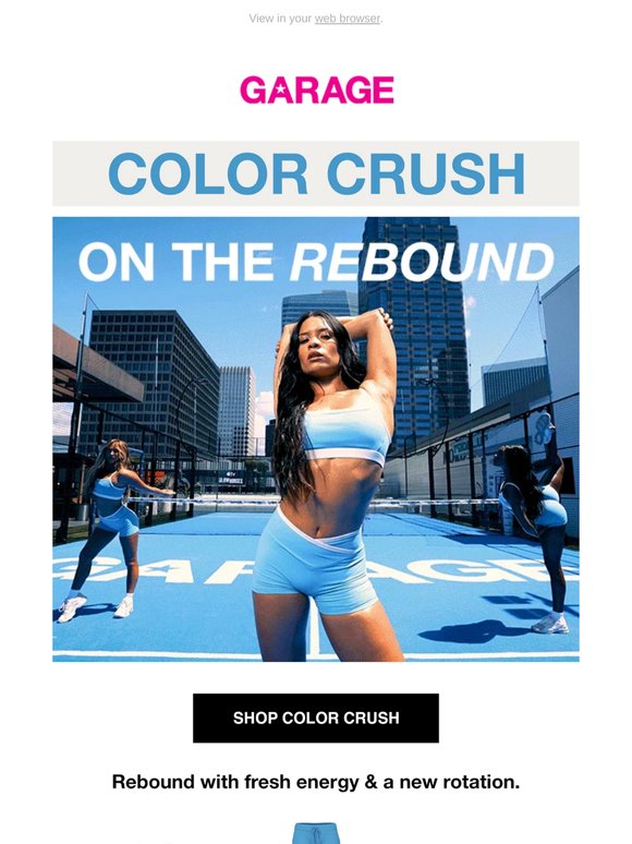 NEW COLOR CRUSH: BLUE REBOUND