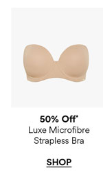Luxe Microfibre Strapless Bra