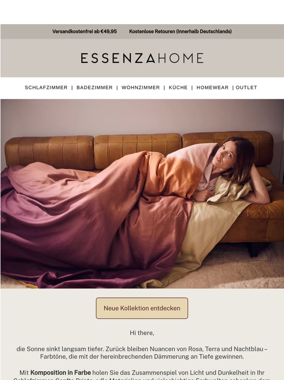 Neue Kollektion | Komposition in Farbe