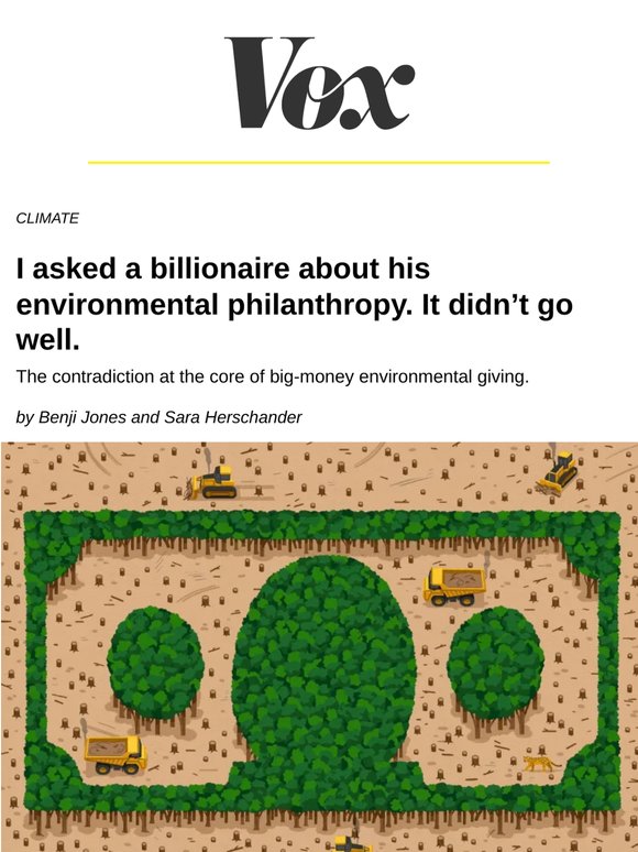 The contradiction at the core of big-money environmental giving