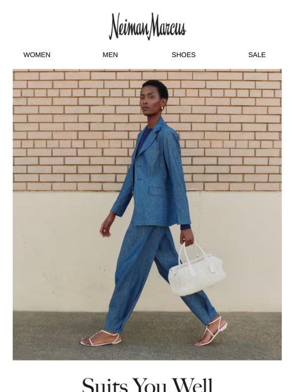 Summer suiting for refined moments