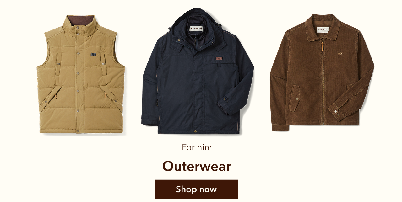 New outerwear for him