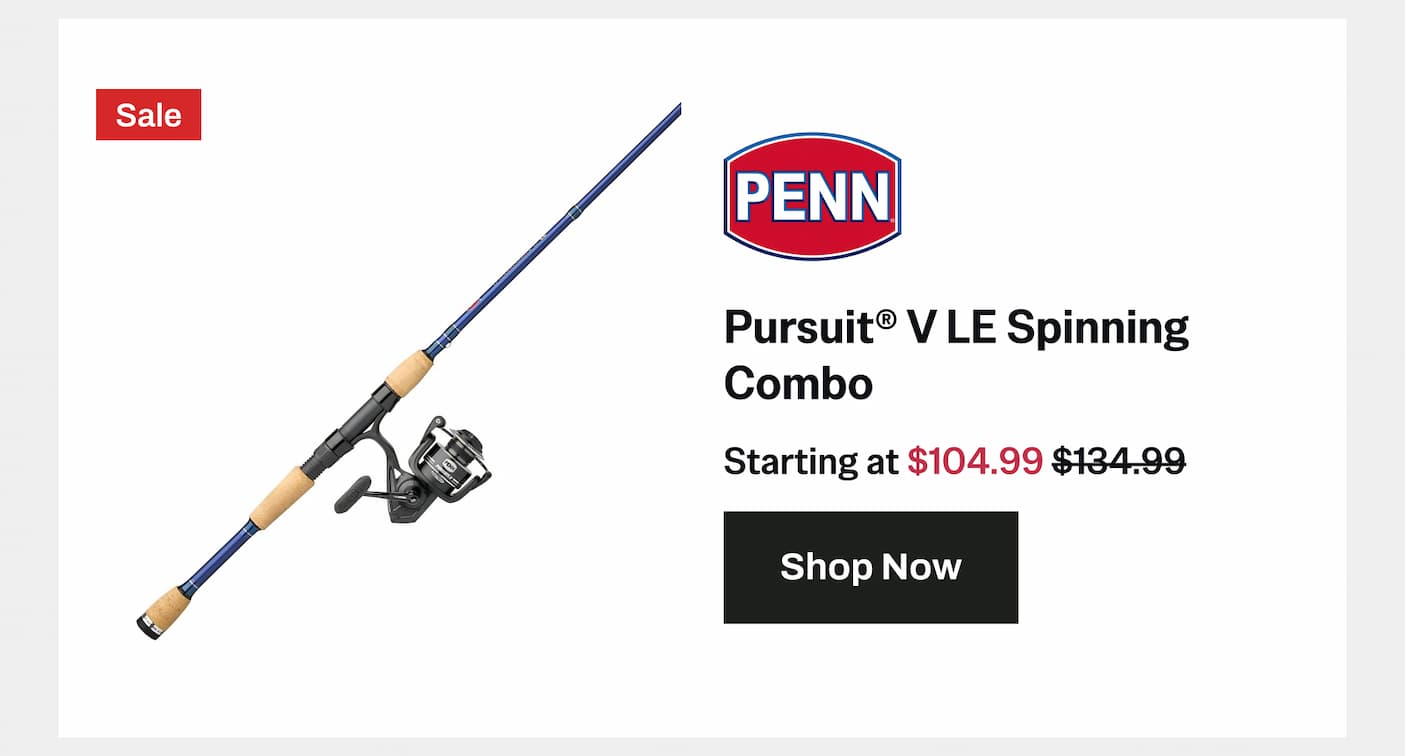 Pursuit LE Spinning Rod & Reel Combo