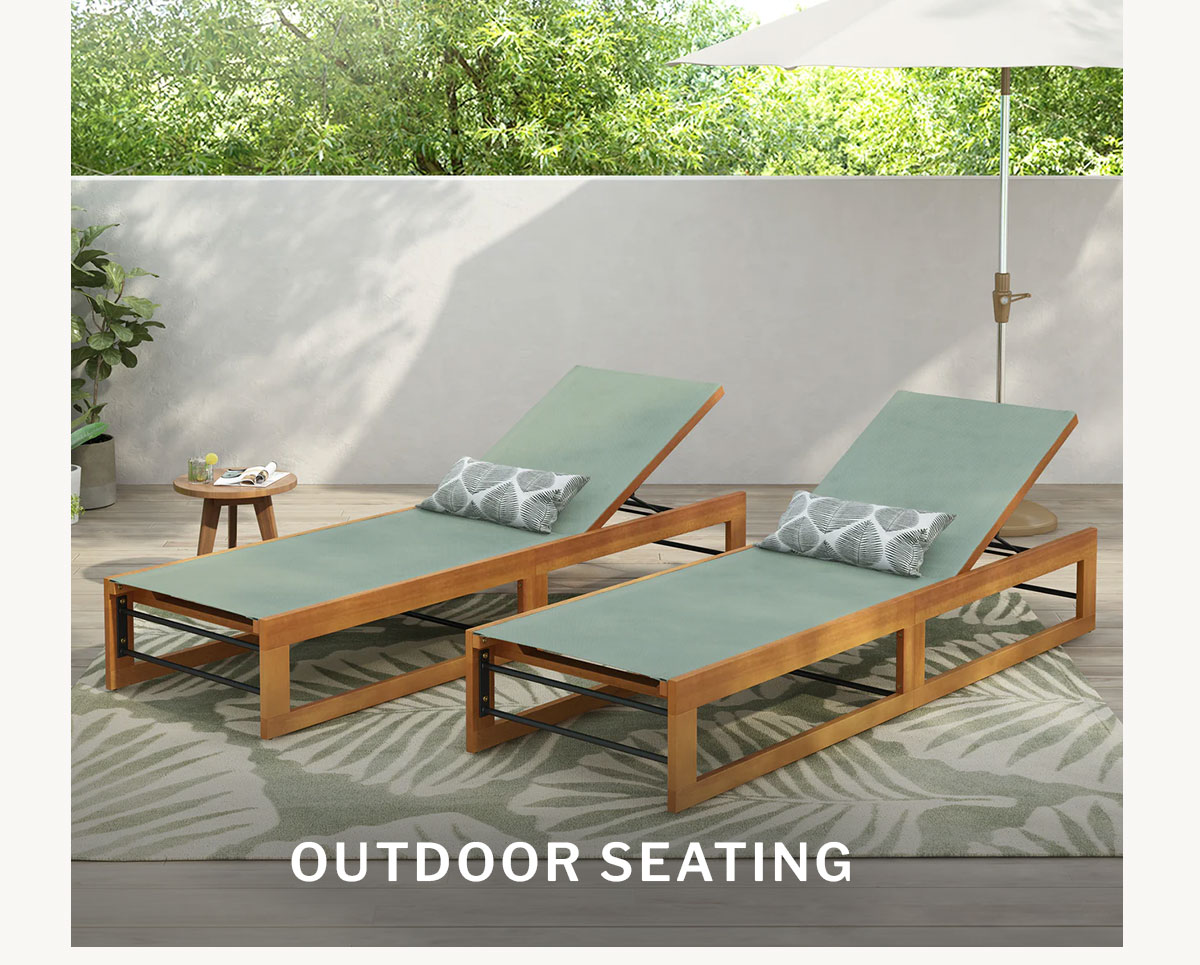 outdoor seating