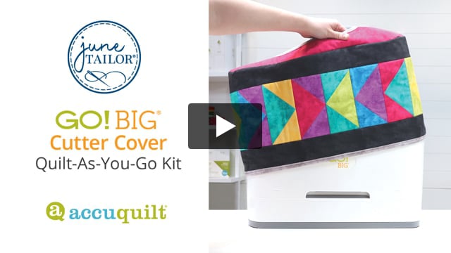 51002 June Tailor GO! Big Cutter Cover Quilt-As-You-Go Kit