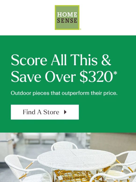 😱 Save OVER $320* on your patio upgrade!