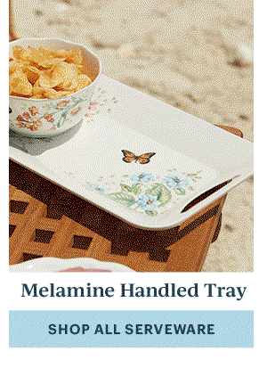 Melamine Handled Tray  [SHOP ALL SERVEWARE]