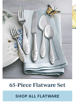 65-Piece Flatware Set  [SHOP ALL FLATWARE]