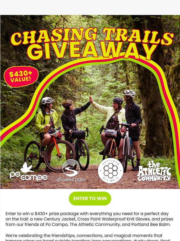 Win a New Century Jacket + More: Chasing Trails Giveaway is Live