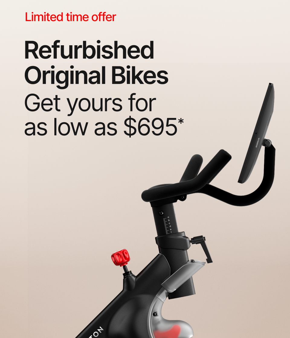 Refurbished Original Bikes: Get yours for as low as $695*