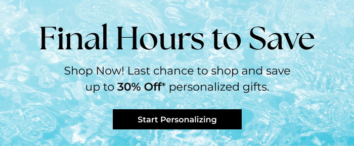 Final Hours! 30% Off Sitewide Ends Today