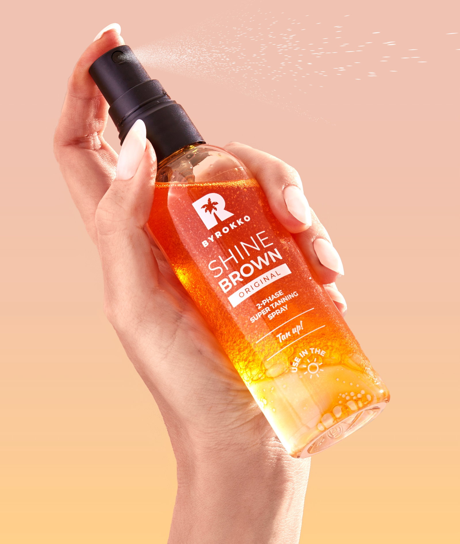 Two phase spray